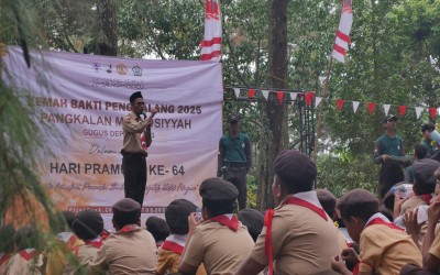 Kegiatan Kemah Bhakti Penggalang 2025